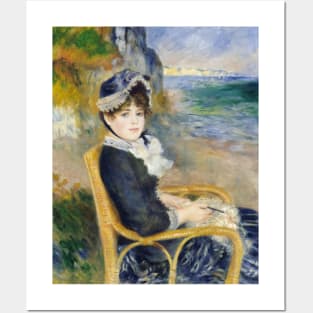 By the Seashore by Auguste Renoir Posters and Art